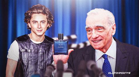 martin scorsese bleu de Chanel